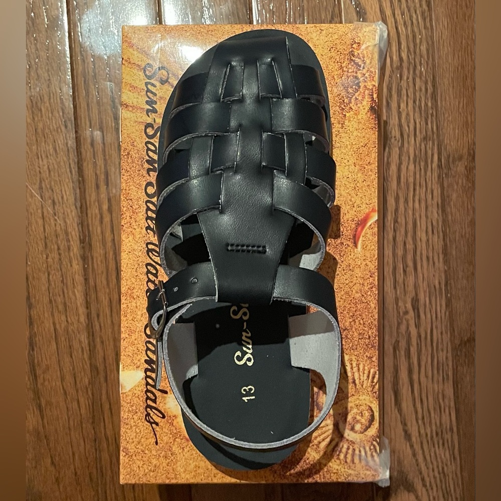 NAVY SALT WATER FISHERMAN SANDALS